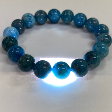 Blue Apatite Beads