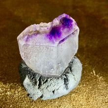 Amethyst with Harlequin