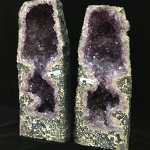 Amethyst Geode Pair