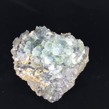 Fluorite with Calcite and Phantom Quartz
