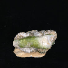 Tourmaline on Albite with Lepidolite